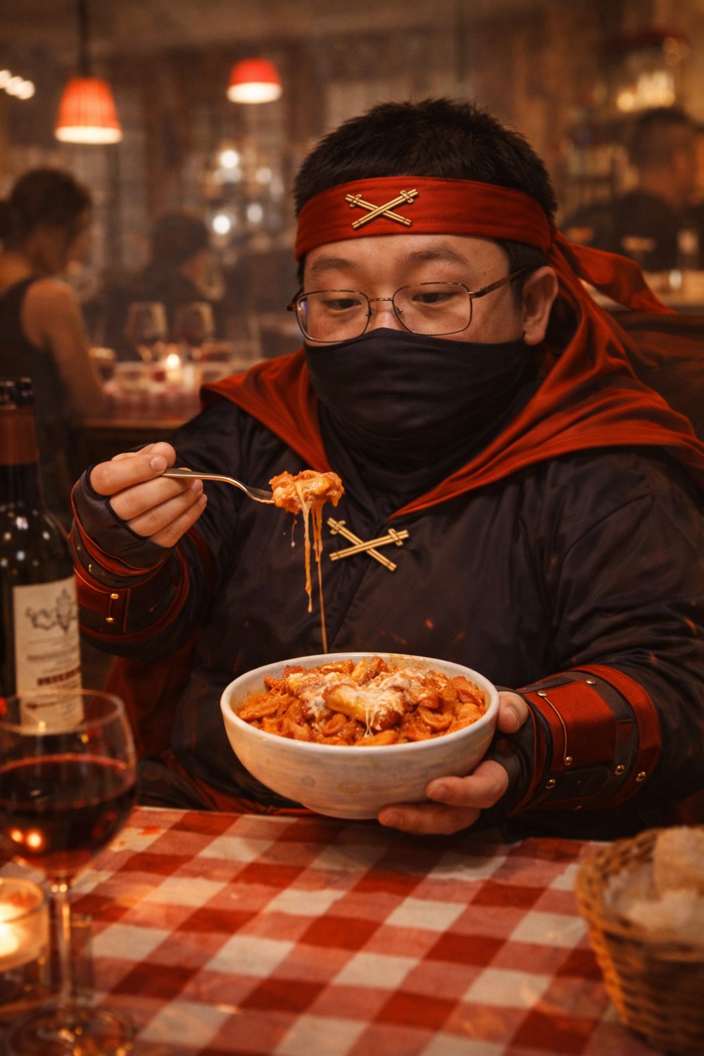 The legendary cheesiest ziti tasting